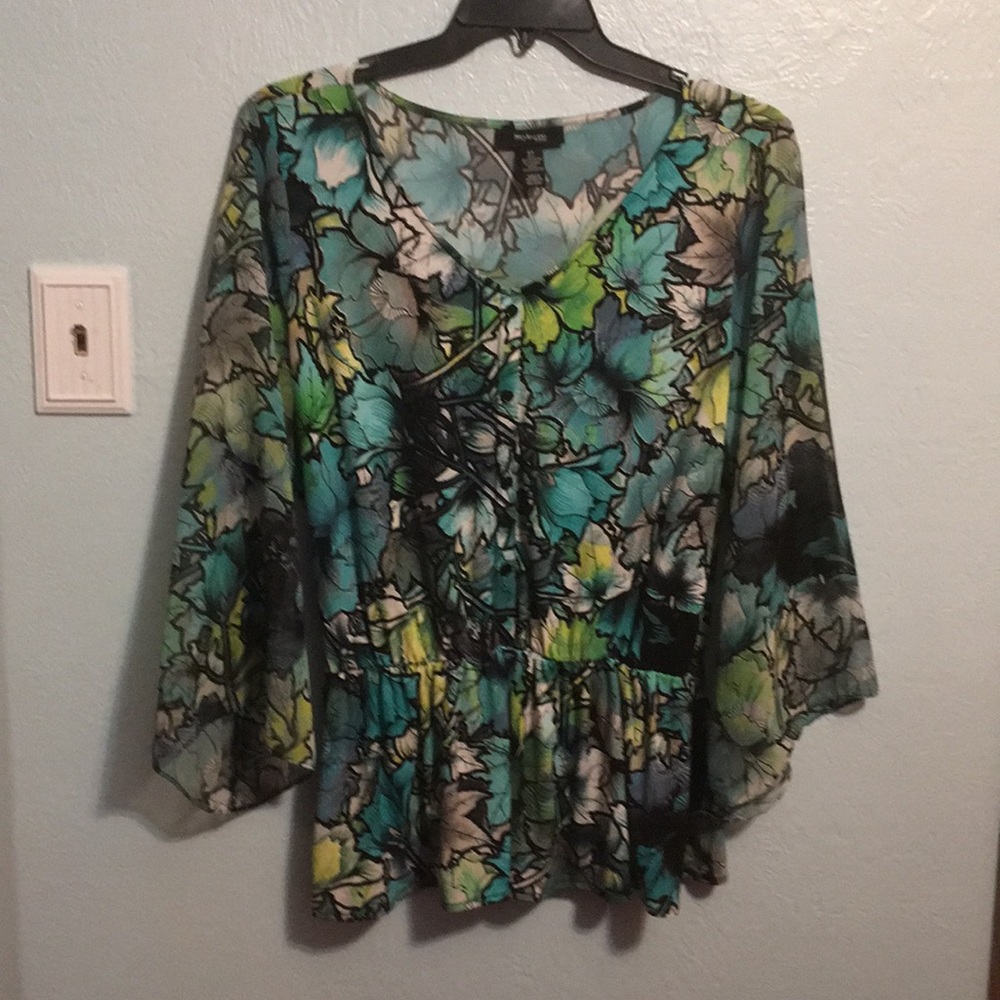 Style& co. Women's peplum top